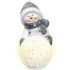 LED dekorácie RETLUX RXL 474 Snehuliak a guľa 12cm LED (52000044)