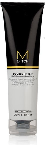 Paul Mitchell Mitch Double Hitter Shampoo and Conditioner 2-in-1 - Bezsulfátový pečující šampon a péče v jednom 250 ml