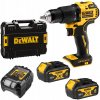 Akumulátorový rázový skrutkovač 18V 65Nm 2-rýchlostný 2x4Ah DeWALT DCD709M2T