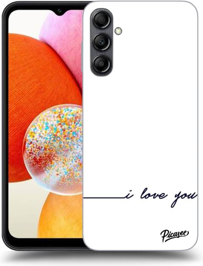 Picasee silikónové Samsung Galaxy A15 A156B 5G - I love you čiré