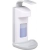 Nástenný dávkovač mydla Relaxdays 500 ml, biely
