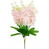 Umelá kytica Orgován svetloružový 38cm