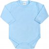 Dojčenské body celorozopínacie New Baby Classic modré, veľ. 50