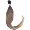 Rovné vlasy na našívanie čierna-hnedá-blond #1B/33/27 70cm 150g