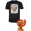 Funko POP! Movies - Harry Potter - Patronus Albus Dumbledore Tee and Patronus Albus Dumbledore (Glow in the Dark) Funko POP!