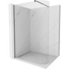 Mexen Kioto, sprchová zástena Walk-In 120 x 200 cm, 8mm číre sklo, grafitový profil, 800-120-101-66-06