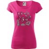 Horolezecké karabíny - Dámske tričko Pure - L ( Purpurová )