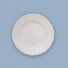 ​porcelán Dubí tanier dezertný porcelánový biely reliéfny Opera 17 cm