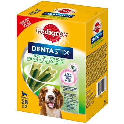 Pedigree Dentastix Fresh - 28 ks pre stredne veľkých psov (10-25 kg)