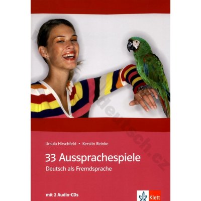 33 Aussprachespiele výslovnostné didaktické hry do nemčiny vr. 2 CD