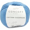 Katia Cotton Cashmere 88 Bright Blue Pletacia priadza