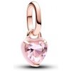 Visiaci miniprívesok PANDORA Me Ružové čakrové srdce | PAN783042C01 | 783042C01 | 5700303092669