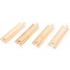 Bigjigs Rail Stredné rovné koľaje 16 cm 4 ks