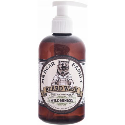 Mr. Bear Family Wilderness šampón na bradu 250 ml