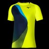 Pánske tričko Mizuno Release Shadow Graphic Tee Bolt XXL
