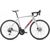 Silniční kolo LOOK 765 Optimum 2 Disc Metallic Silver True Blood Satin 105 Mix 12 Shimano Wh-RS171 L