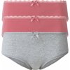esmara® Dámske bedrové nohavičky, 3 kusy S 36/38, sivá/bledoružová (100358591)
