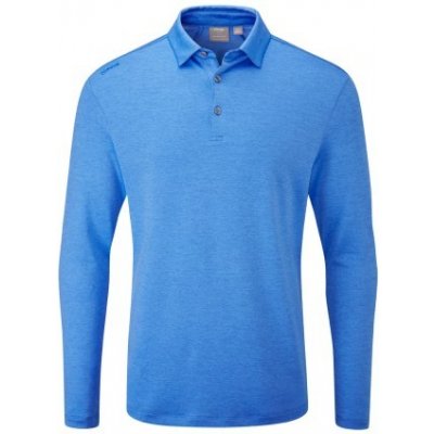 Ping Angus pánske tričko s dlhým rukávom modré