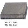 Semmelrock CityTop 30x30x6cm, Farby sivá