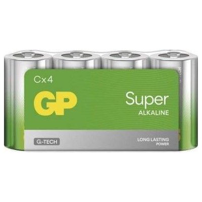 B01304 Alkalická baterie GP Super C (LR14) GP (4 ks)
