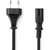 Nedis Nedis CEGL11040BK50 - Napájecí Kabel | Euro Zástrčka – IEC-320-C7 | 5 m | Černá
