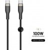 Fixed kabel USB-C/USB-C FIXDB-CC12-BK
