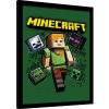Rámovaný Obraz - Minecraft - Alex, 34.3 x 44.5 cm