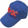 AC/DC Red Logo Šiltovka Mid-Blue UNI