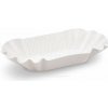 Wimex Papierová miska oválna biela 16 x 9 x 3 cm, 250 ks