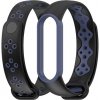 Remienok na hodinky Xiaomi Mi Band 6 / 5 tmavomodrá + čierna farba