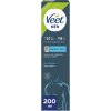 Krém na odstraňovanie chĺpkov depilácia VEET Men Total Pro Citlivá Pokožka 200 ml