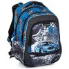 Bagmaster LUMI 23 D školský batoh - modrý car blue 23 l 230227