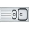 Franke Dřez 1,5-dřez s odkapávačem Spark SKX 651 Nerezová ocel hedvábná (101.0497.695)