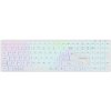 Klávesnica Canyon HKB-W11 RGB Dual Mode CZ (CNS-HBTK11W-CS) biela
