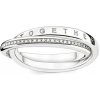 Thomas Sabo Prsten Navždy spolu D TR0018 725 14 48 Sterling silver