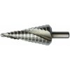 Stupňovitý vrták OREN HSS so špirálovou drážkou 6-30 mm (po 2 mm)
