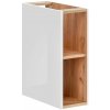 ArtCom Regál do kúpeľne CAPRI White 810