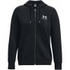 Dámska mikina Under Armour, ESSENTIAL FLEECE čierna,biela sm