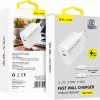 Rýchlonabíjačka Blavec BC2 s dátovým káblom USB-C Dual 20W (TCBC2-UCW20+CC) biela