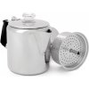 GSI Outdoors Glacier Stainless Percolator nerezový perkolátor Objem: 400 ml