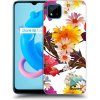 Picasee silikónový čierny obal pre Realme C11 (2021) - Meadow