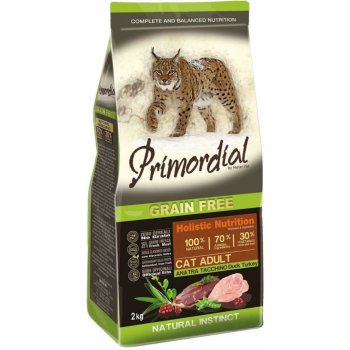 Primordial GF Cat Adult Duck & Turkey 2 kg