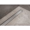 ESS Basic Drain - Univerzálny sprchový žľab 900x72 mm, kompletná sada, kartáčovaná nerezová oceľ BD-90-FL-50/28