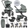 EASYWALKER SET Kočík 4v1 Jimmey Thyme Green XXL RWS + CYBEX Aton B2 i-Size + základňa VP-F188548