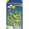 Ručně malovaná cyklomapa: Havlíčkobrodsko - Malované Mapy