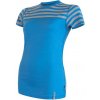 Sensor Merino Active - Dámske tričko s krátkym rukávom Blue / Grey M