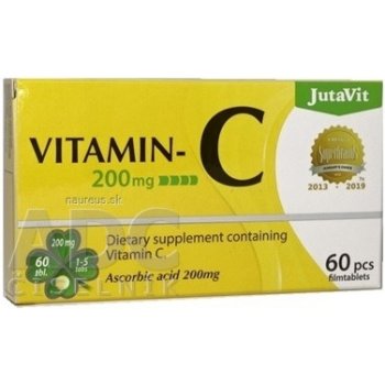 Juvita Vitamín C 200 mg 30 tabliet