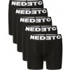 5PACK detské boxerky Nedeto čierné (5NBDC1) 6-8 let 120 dní na výmenu alebo vrátenie tovaru!