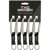 Karabína Tac Maven Carab 8 mm 1 ks - strieborná-čierna