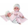 Antonio Juan 70331 TONETA - realistická bábika bábätko so zvukmi a mäkkým látkovým telom - 34 cm